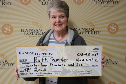 Ruth Sumpter wins $22,000